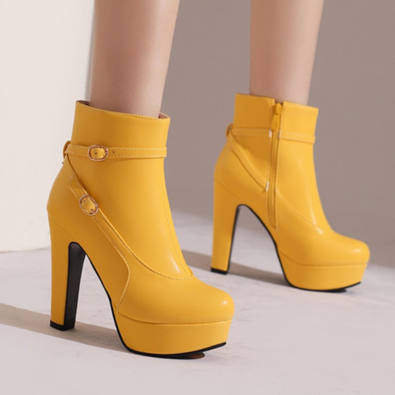 The Ethnic Fashion - Mode Plattform Stiefel Frauen Sexy Nieten