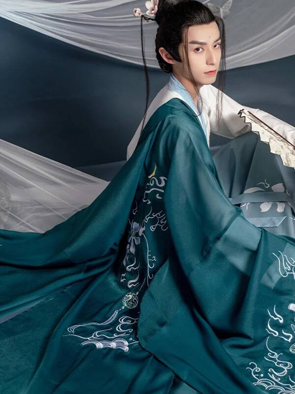Hanbok Modern Set - Chinesisches Neues Modernes Hanfu Herren Traditionelles
