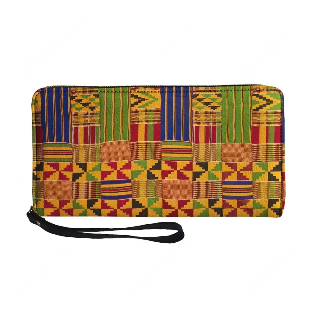 Ethnic Fashion Designer - Geldbörse mit afrikanischem Ethno-Design, personalisierte Geldbörse
