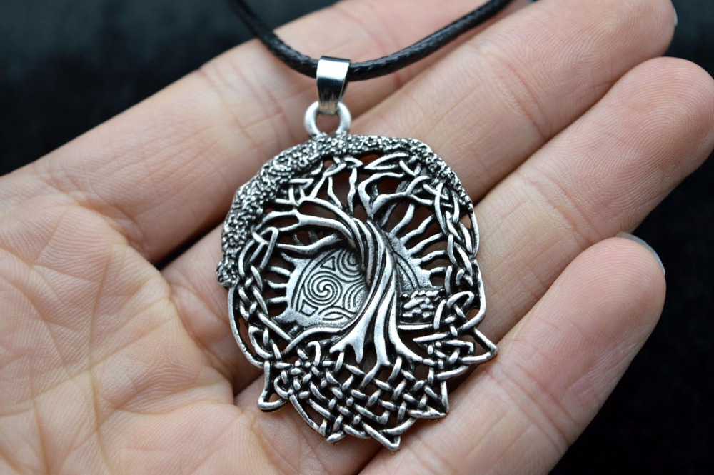 Ethnic Fashion World - Baum Des Lebens Halskette Familie Baum