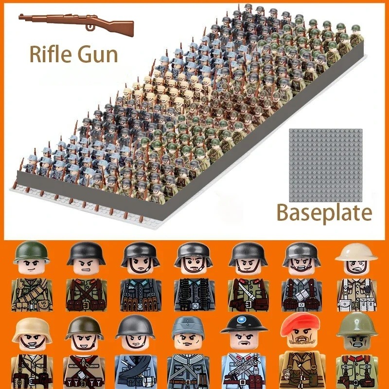 Ethnic Fashion World - Infanterie des Zweiten Weltkriegs, Soldaten der