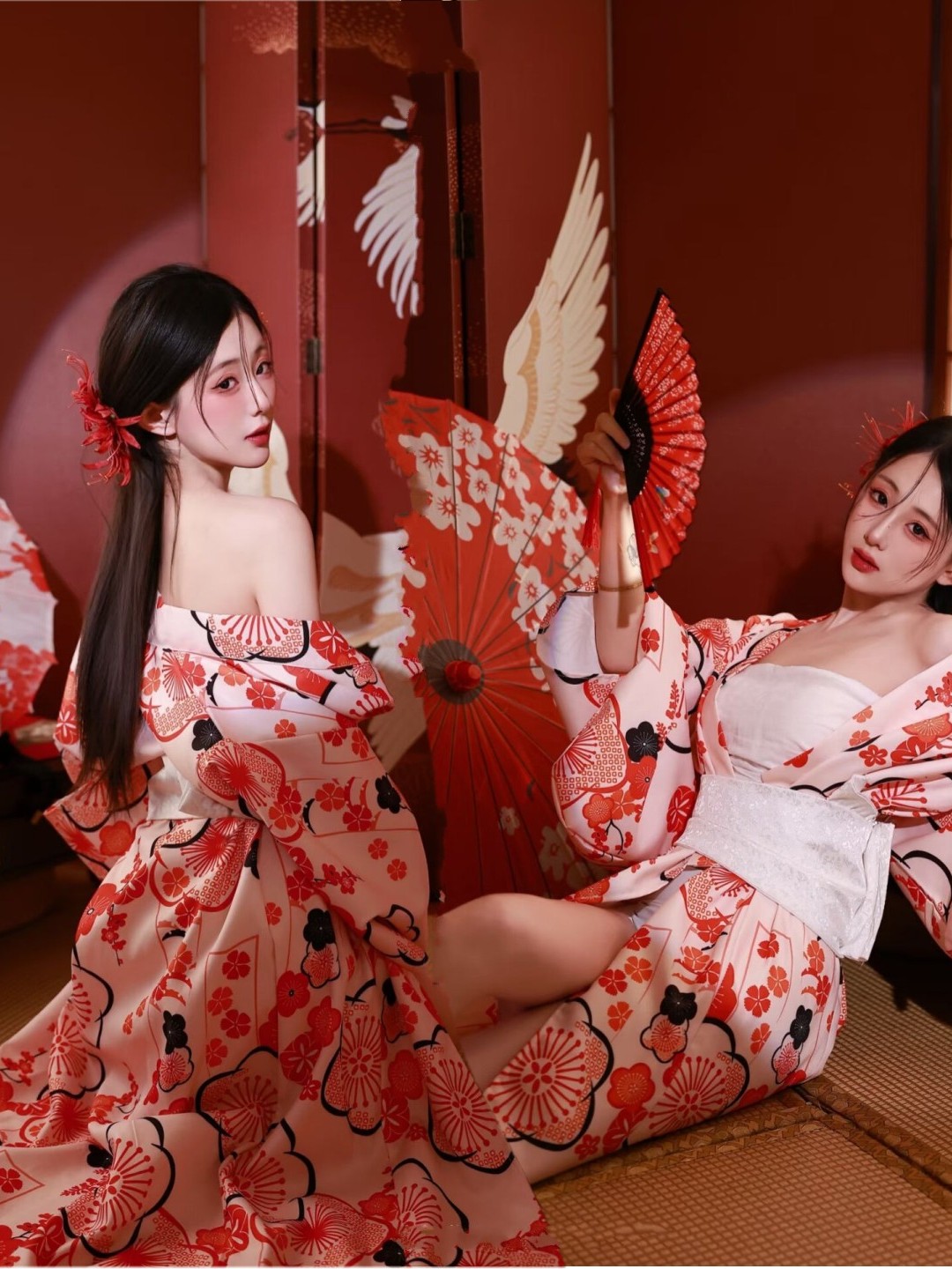 Ethnic Fashion Shoot - Traditionelle Fotografie im japanischen Stil, Bademantel-Kleid,