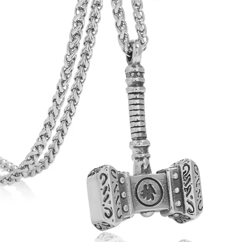Ethnic Fashion World - Thor Hammer Halskette NORRON Superheld Vengers