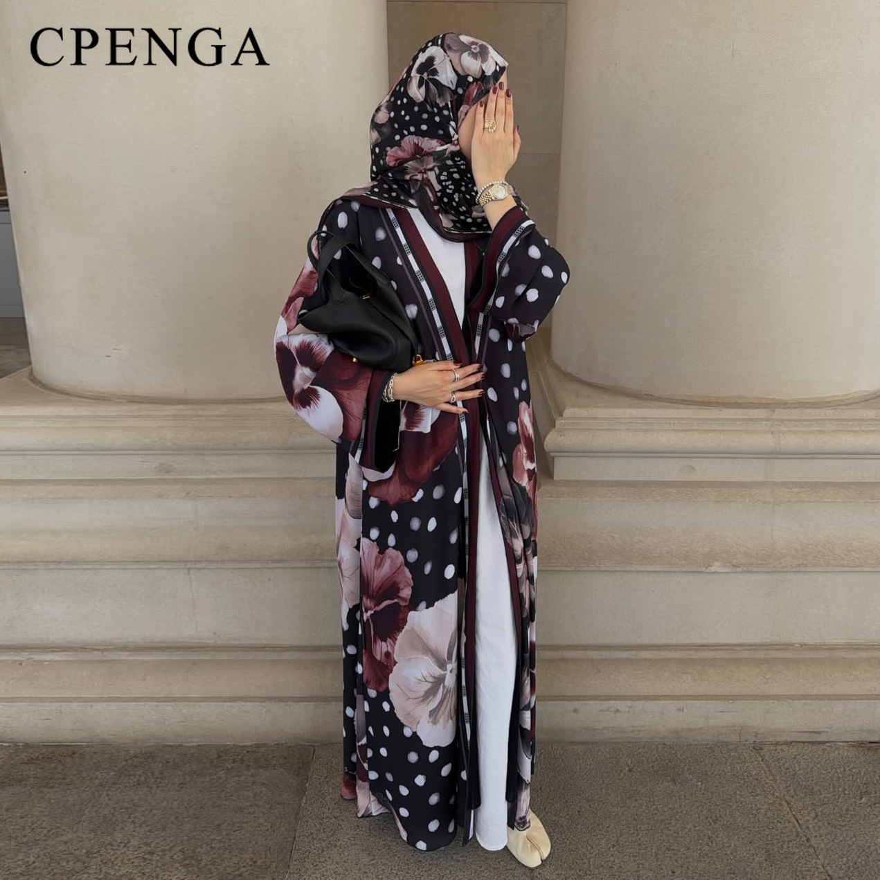 Ethnic Gown - 2026 Sommer Zweiteiliges Set mit Blumen-