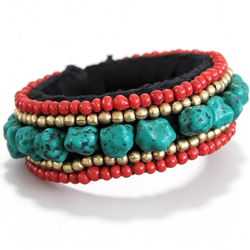 Tibetische handgefertigte Armr – Ethnic Fashion Com Bewertung und Preis