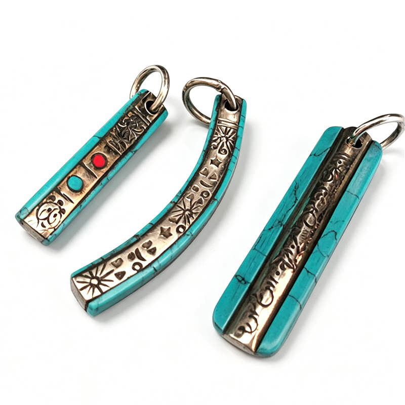 Tibetische Mantras Amulette fü – Ethnic Fashion Com Bewertung und Preis