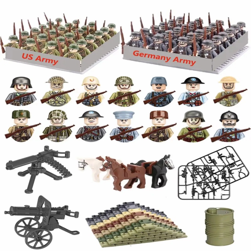 24 Stück/Set Zweiter Weltkrieg – Ethnic Fashion World Bewertung und Preis