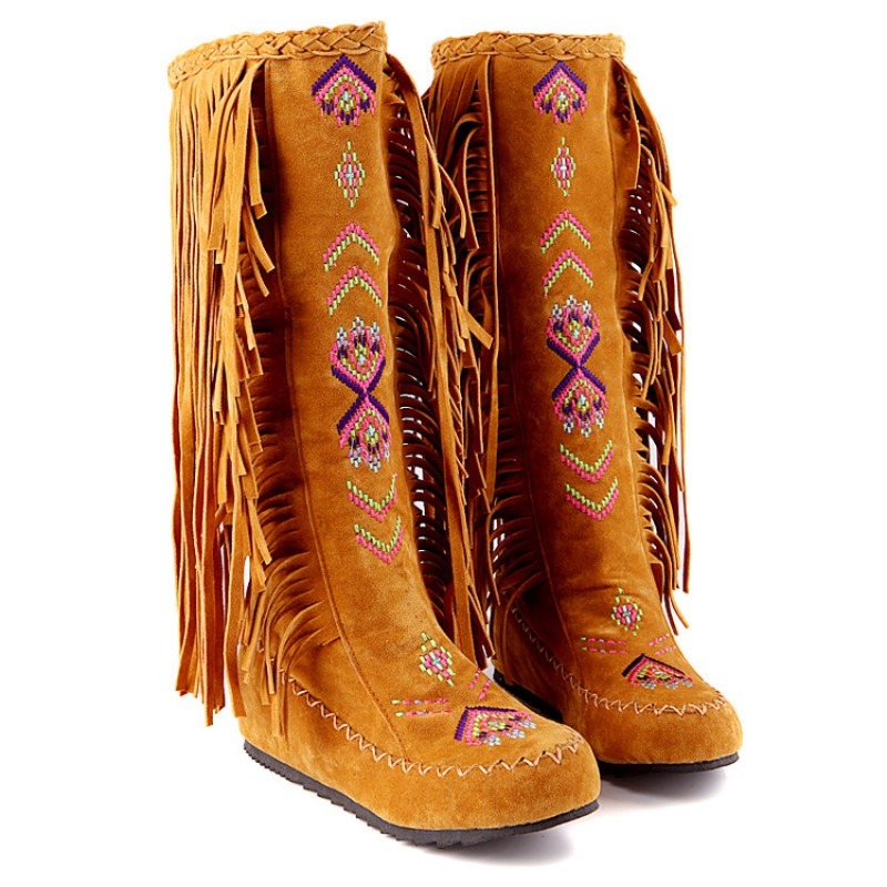 Quastenstiefel Handgefertigte  – The Ethnic Fashion Bewertung und Preis