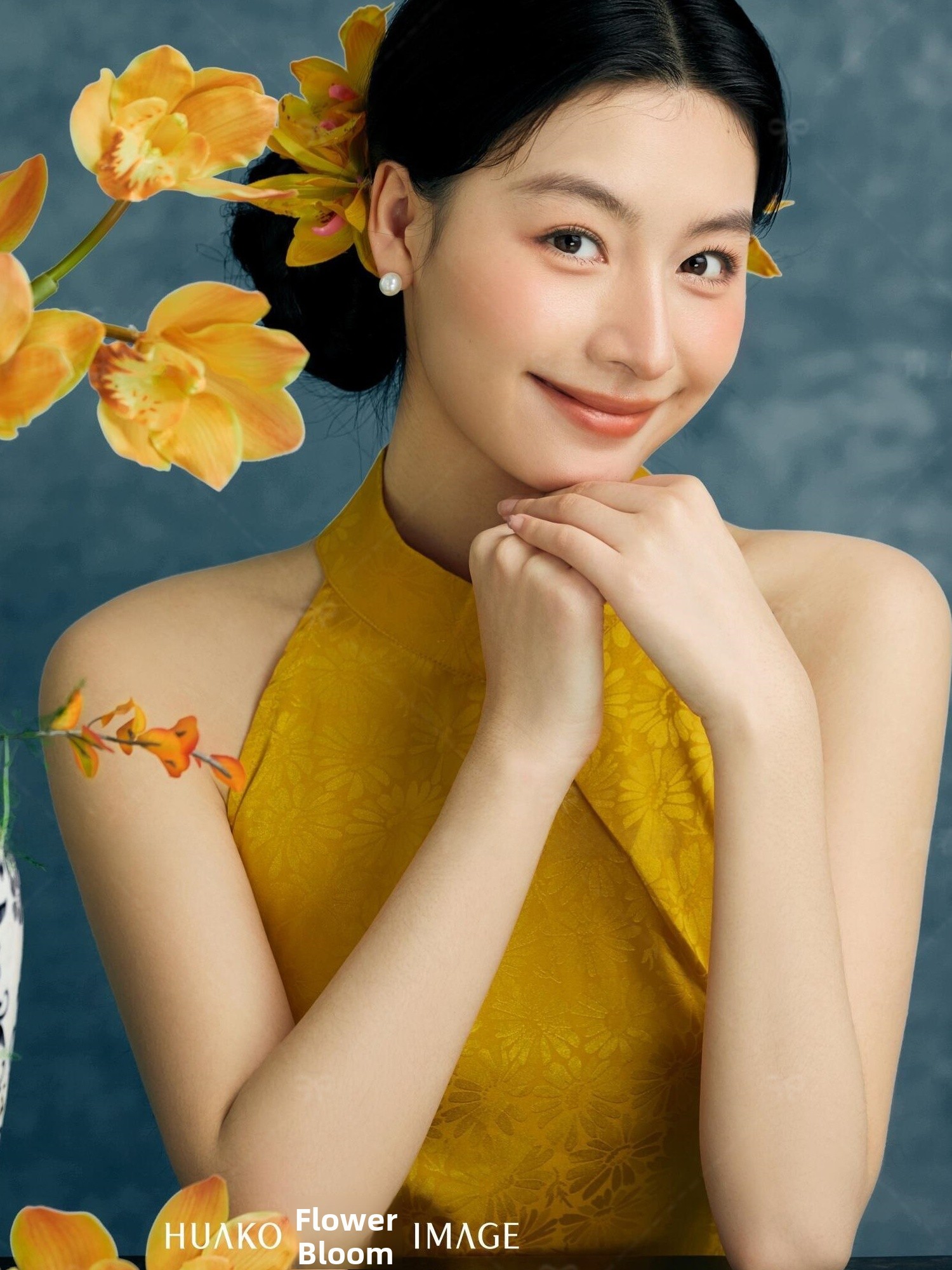 Gelbes Fotografie-Kostüm im ch – Ethnic Fashion Shoot Bewertung und Preis