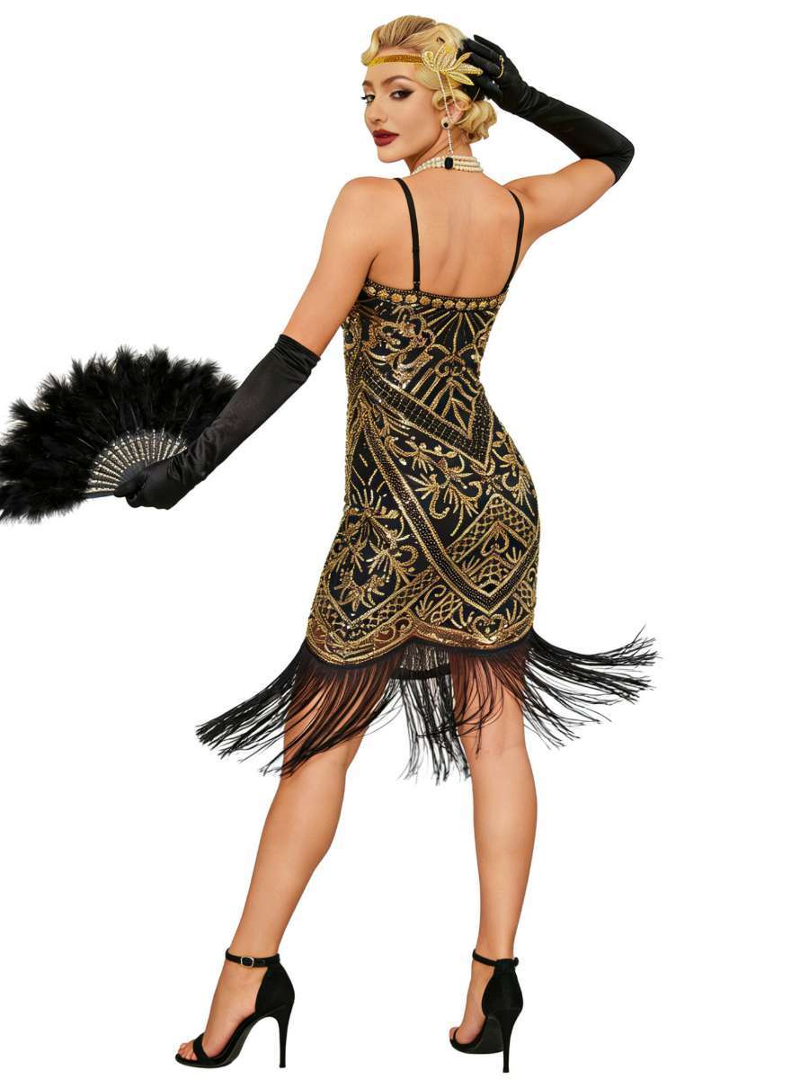 Gatsby Retro Partykleid Bühnen – Ethnic Gown Bewertung und Preis