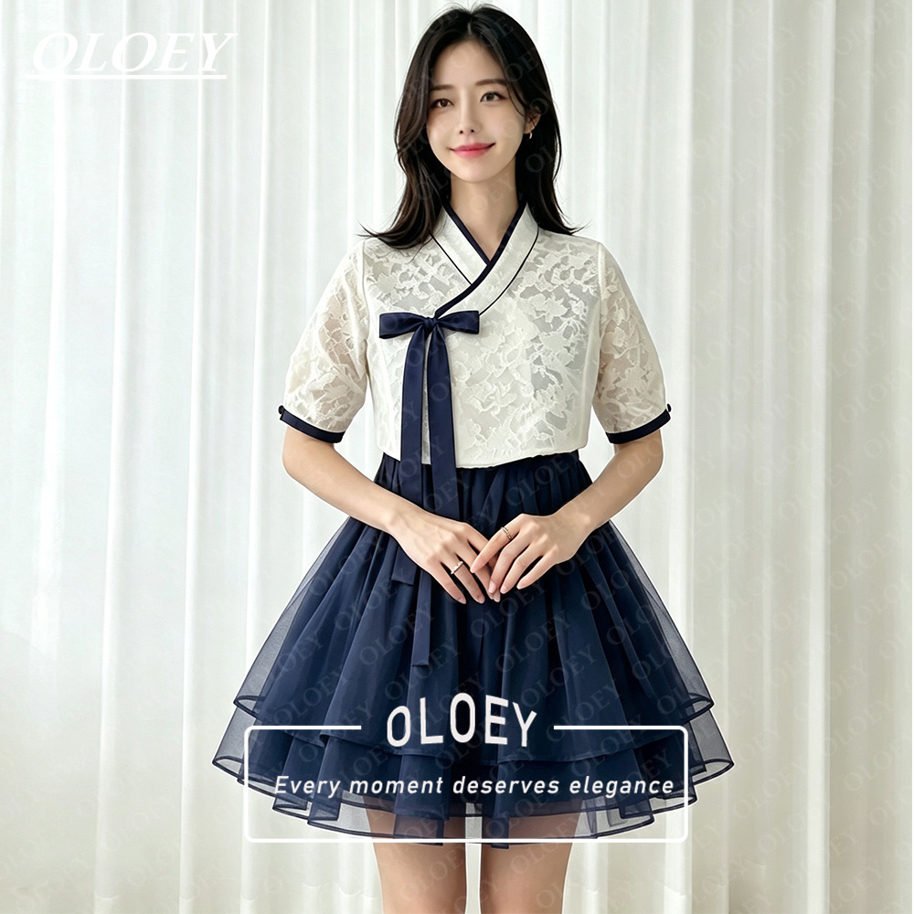 OLOEY Modernes Schwarzes Kurze – Hanbok Modern Set Bewertung und Preis