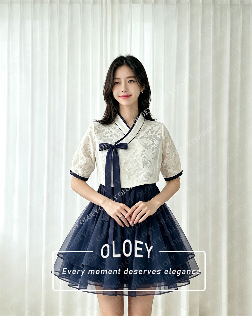 OLOEY Modernes Schwarzes Kurze – Hanbok Modern Set Bewertung und Preis