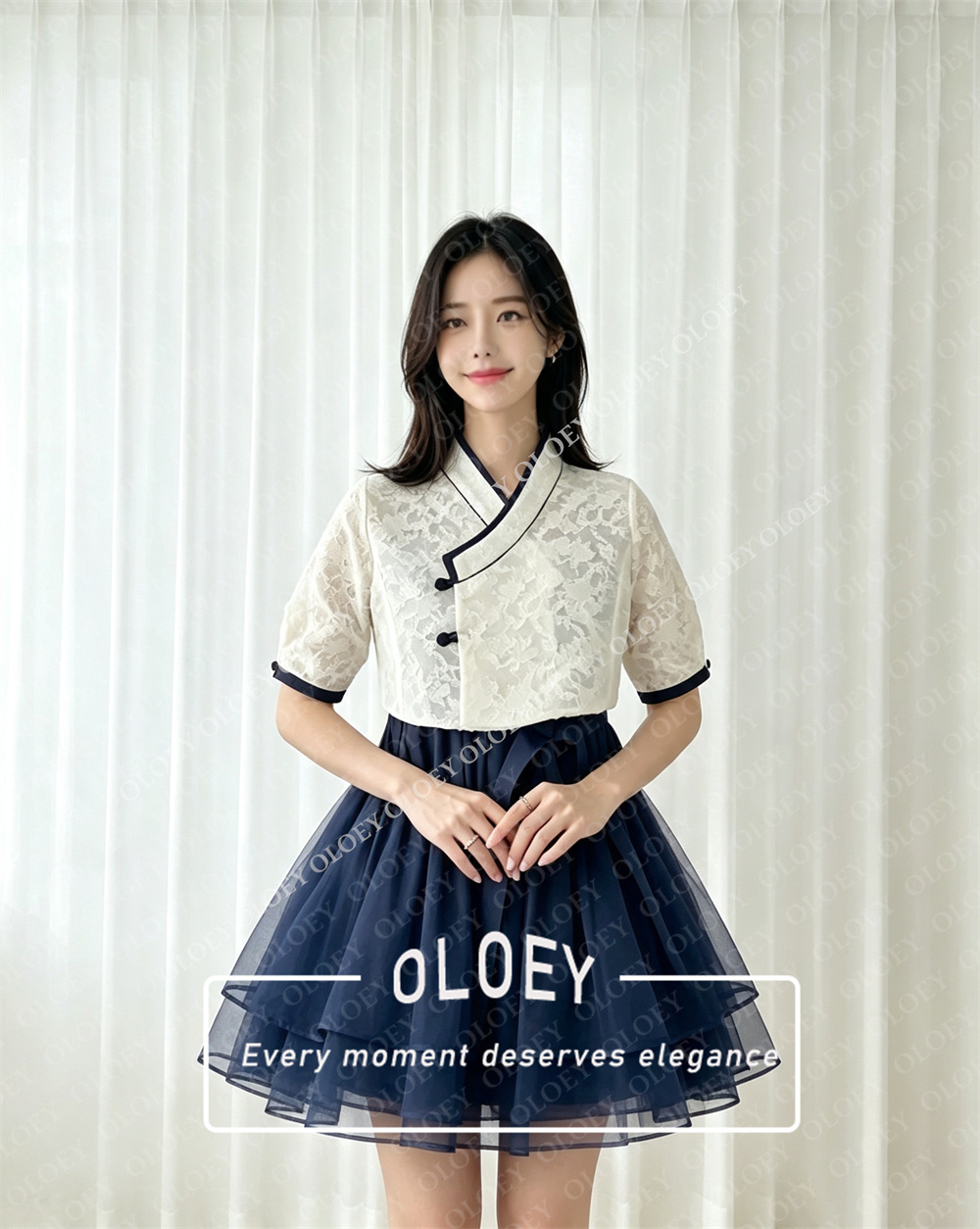 OLOEY Modernes Schwarzes Kurze – Hanbok Modern Set Bewertung und Preis