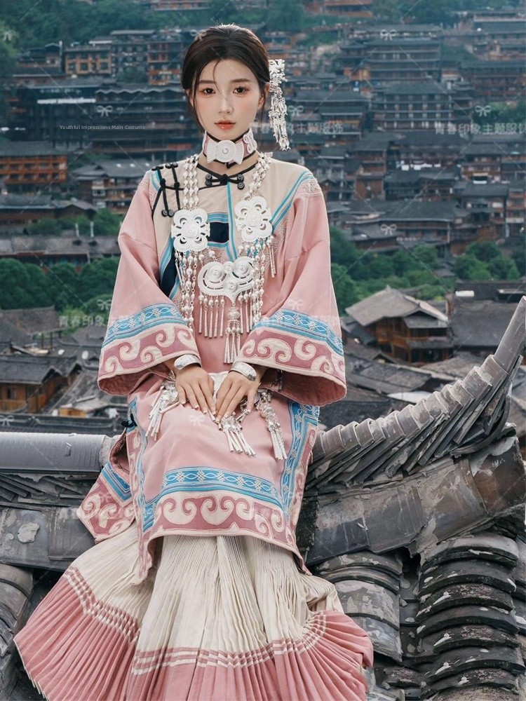 Rosa Kleidung im Ethno-Stil fü – Ethnic Fashion Shoot Bewertung und Preis