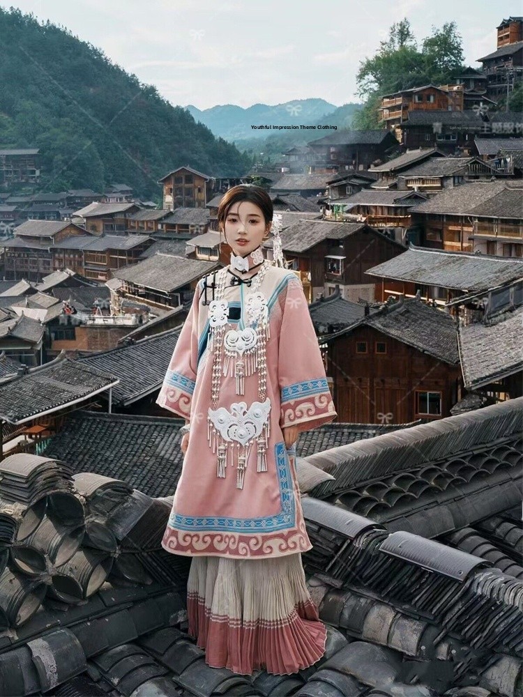 Rosa Kleidung im Ethno-Stil fü – Ethnic Fashion Shoot Bewertung und Preis