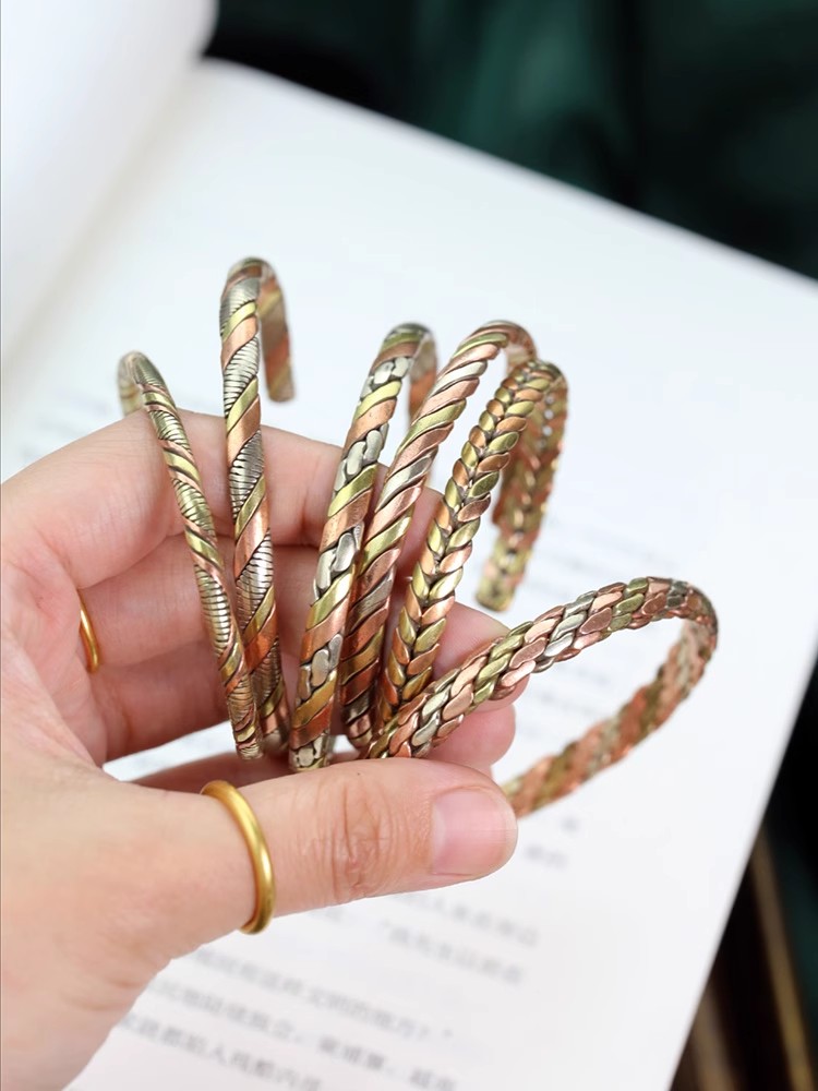 Indischer Schmuck Rotkupfer-Um – Ethnic Fashion Com Bewertung und Preis
