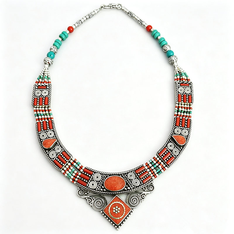 BOHO Vintage Halsketten Kollek – Ethnic Fashion Com Bewertung und Preis