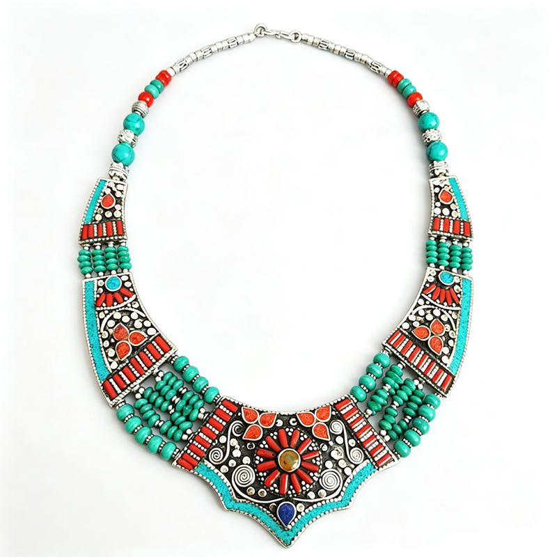 BOHO Vintage Halsketten Kollek – Ethnic Fashion Com Bewertung und Preis