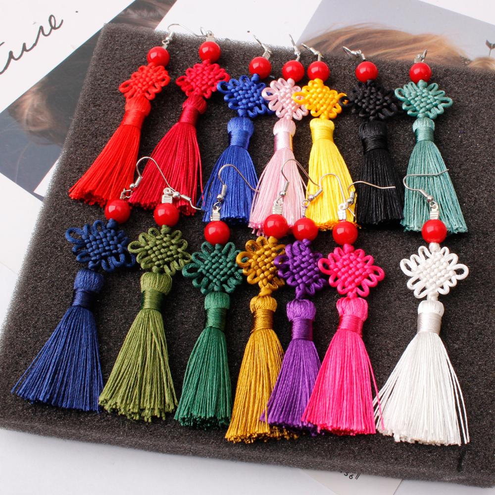 Bunte, geflochtene chinesische – Y2K Ethnic Fashion Bewertung und Preis