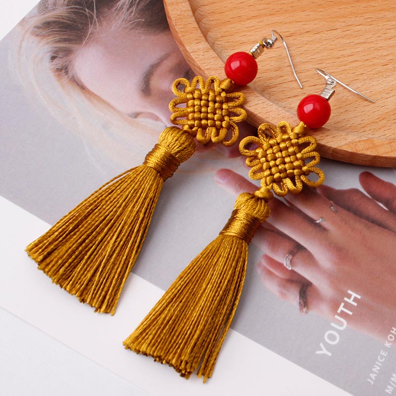 Bunte, geflochtene chinesische – Y2K Ethnic Fashion Bewertung und Preis
