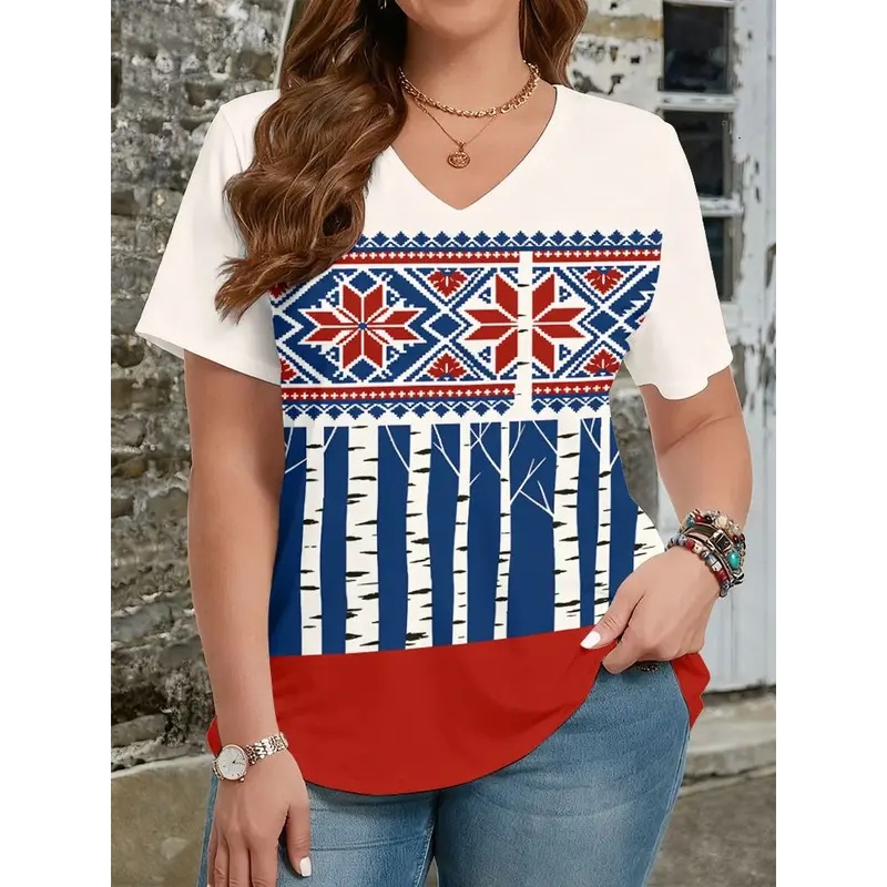 T-Shirts im Ethno-Stil mit 3D- – Y2K Ethnic Fashion Bewertung und Preis