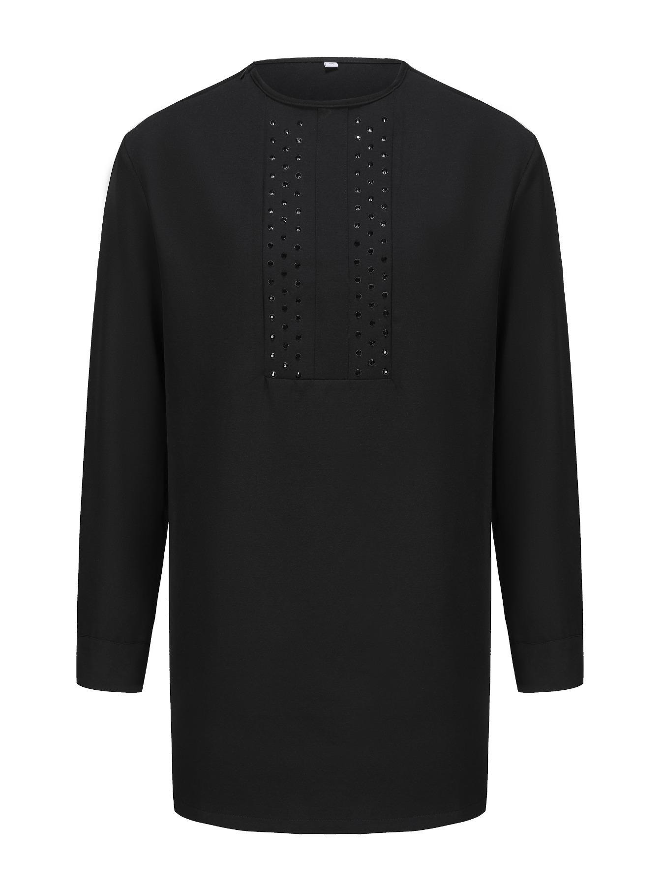 Herrenanzug in Schwarz mit Run – Ethnic Style Bewertung und Preis