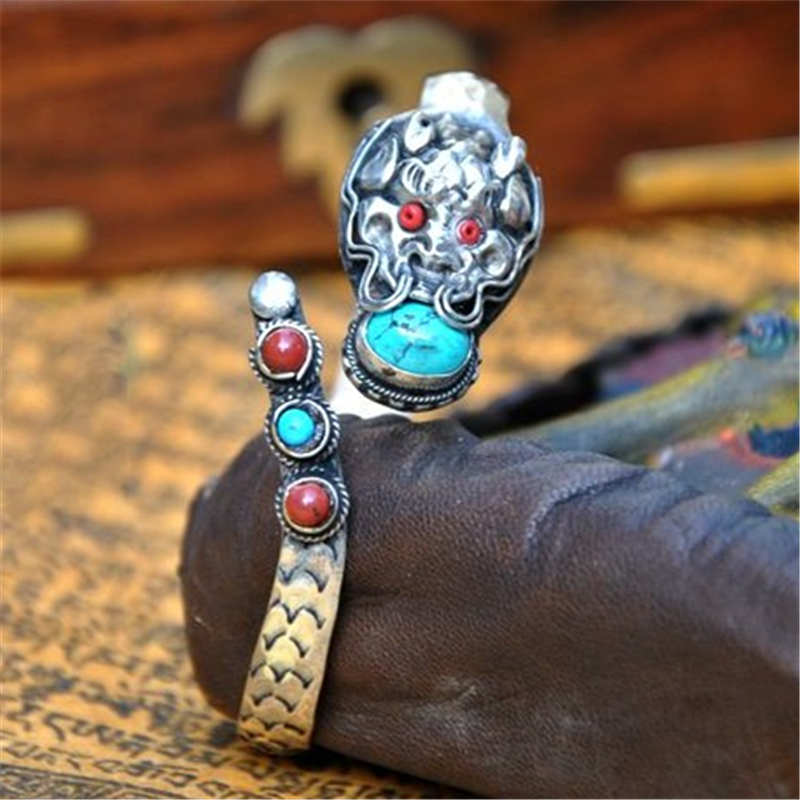 Tibetische Armreifen Metall Ku – Ethnic Fashion Com Bewertung und Preis