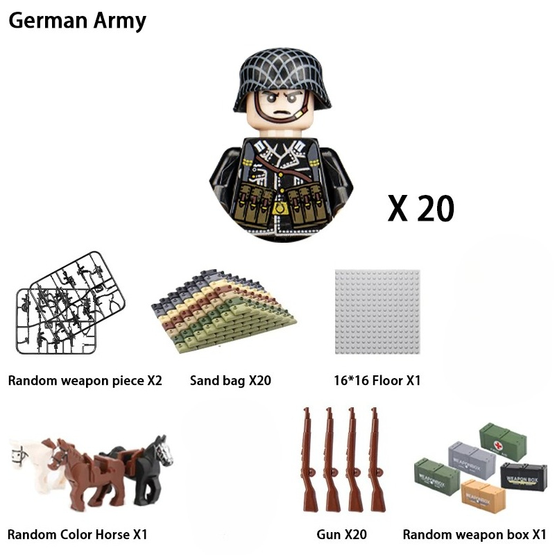 24-teiliges Set mit Militärfig – Ethnic Fashion World Bewertung und Preis