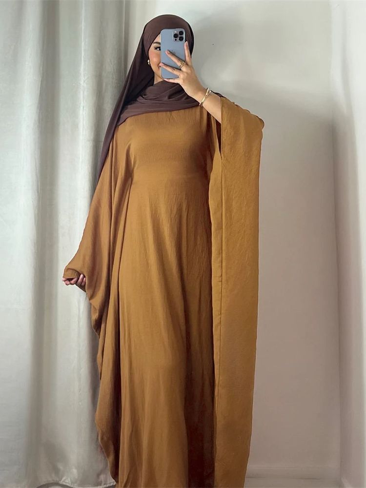 Ramadan Eid Weiche Crepe Khima – Ethnic Gown Bewertung und Preis