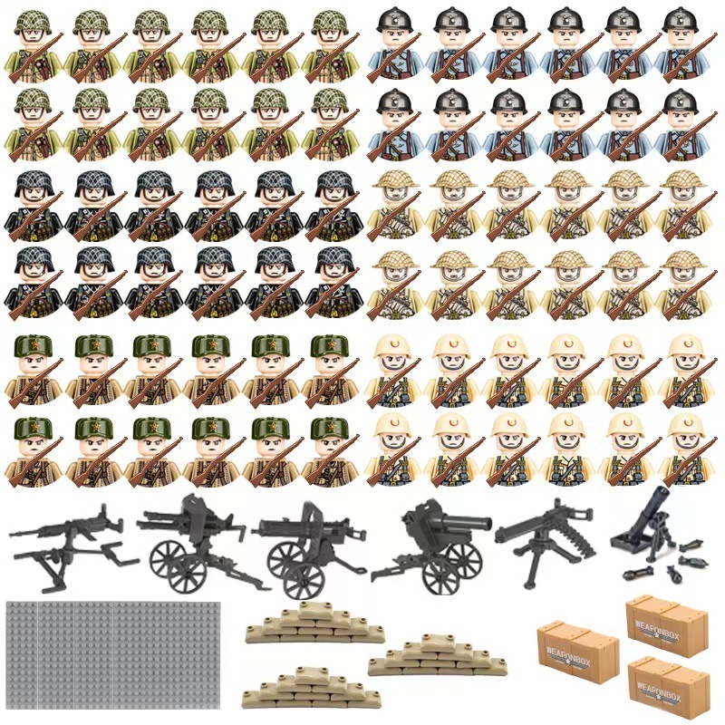24 Stück/Set Zweiter Weltkrieg – Ethnic Fashion World Bewertung und Preis