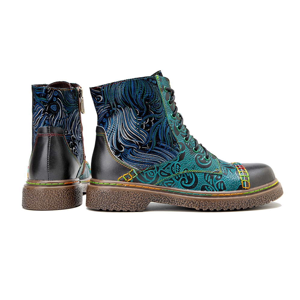 Socofy Raffan Winter Knöchel D – Ethnic Fabric Bewertung und Preis