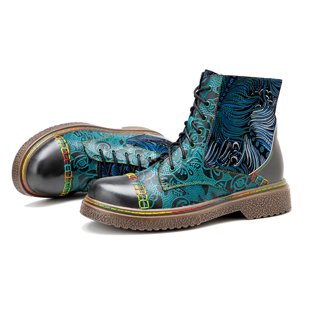 Socofy Raffan Winter Knöchel D – Ethnic Fabric Bewertung und Preis