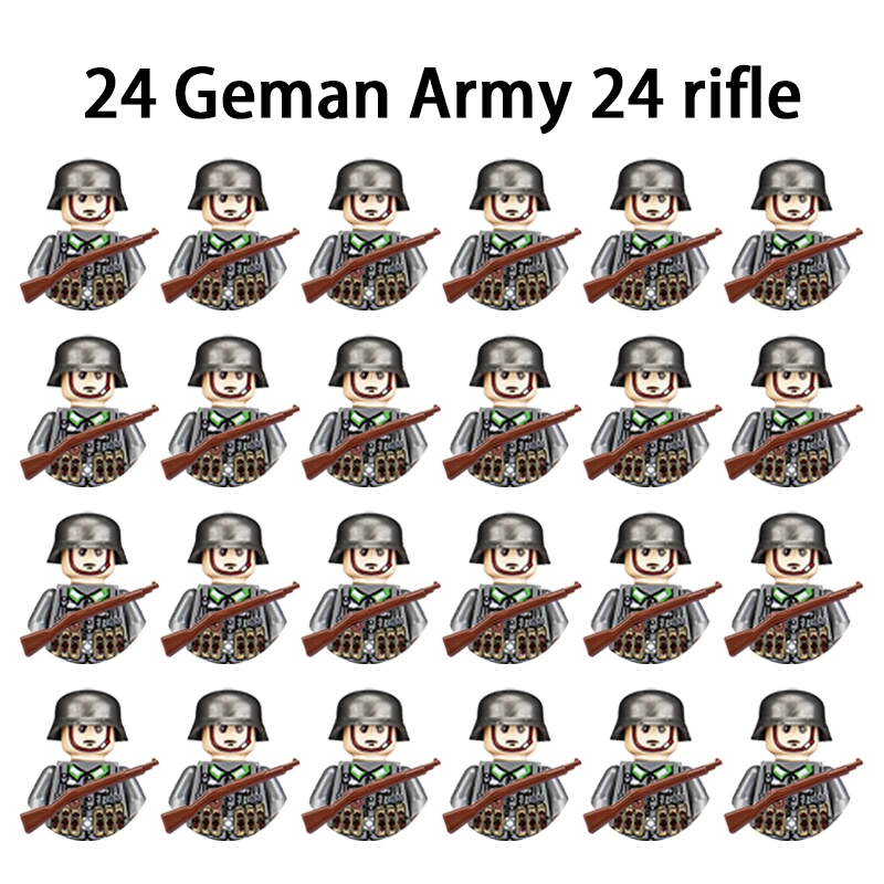 24 Stück Militärfiguren aus de – Ethnic Fashion World Bewertung und Preis