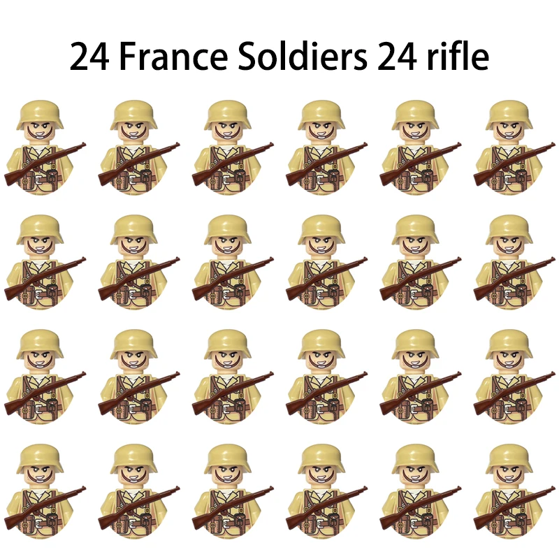 24 Stück Militärfiguren aus de – Ethnic Fashion World Bewertung und Preis