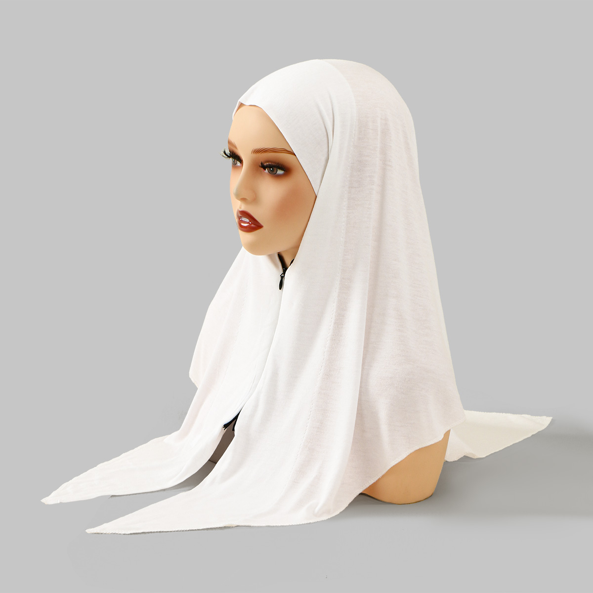 Muslimischer Hijab mit Reißver – Ethnic Fashion Designer Bewertung und Preis