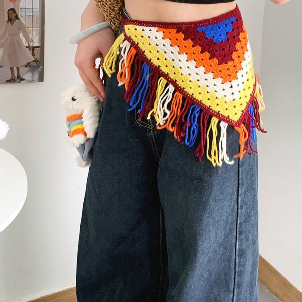 Modischer Fransen-Taillengürte – Y2K Ethnic Fashion Bewertung und Preis