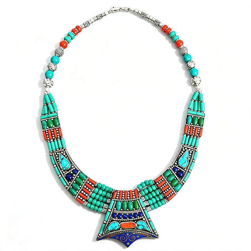 BOHO Vintage Halsketten Kollek – Ethnic Fashion Com Bewertung und Preis